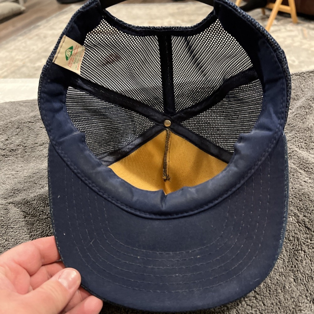 Vintage Sex Instructor Hat Funny Trucker Hat Adjustable snapback Blue Party Cap - Picture 7 of 9